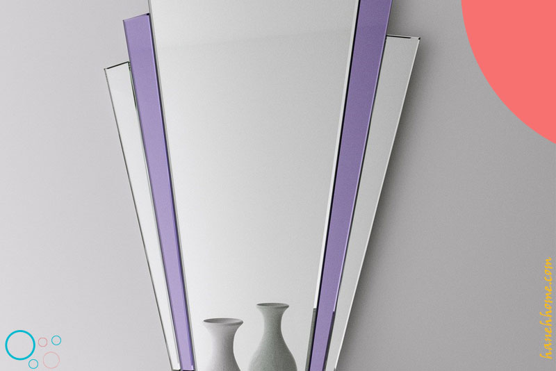 آینه بنفش ترکیبی (با اشکال نامتقارن)
